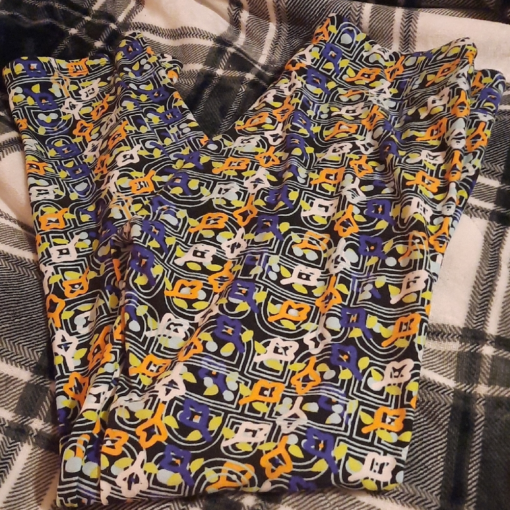 LuLaRoe Colorful Geometric Leggings